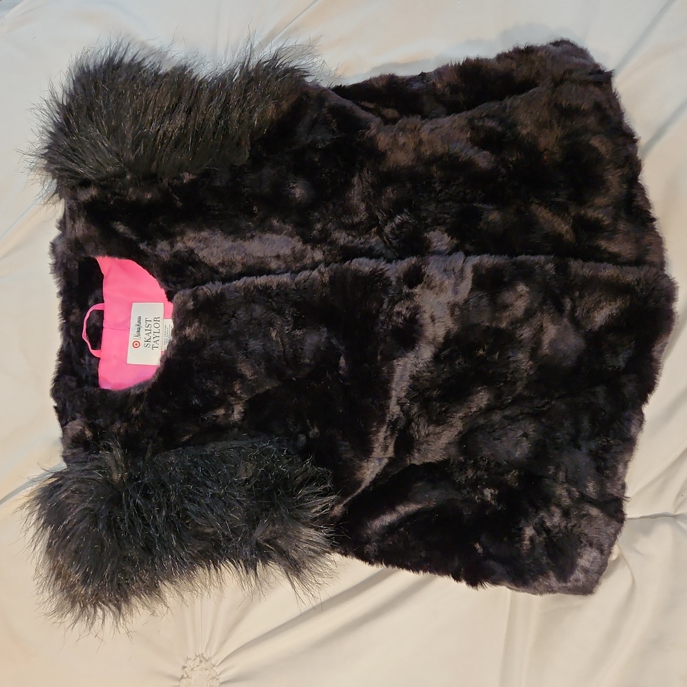 Faux fur vest by Skaist Taylor Neiman Marcus XS